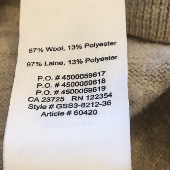 GOLDEN BY TNA Bissell Sweater Dress Size S small tan (heather birch) - Picture 6 of 6